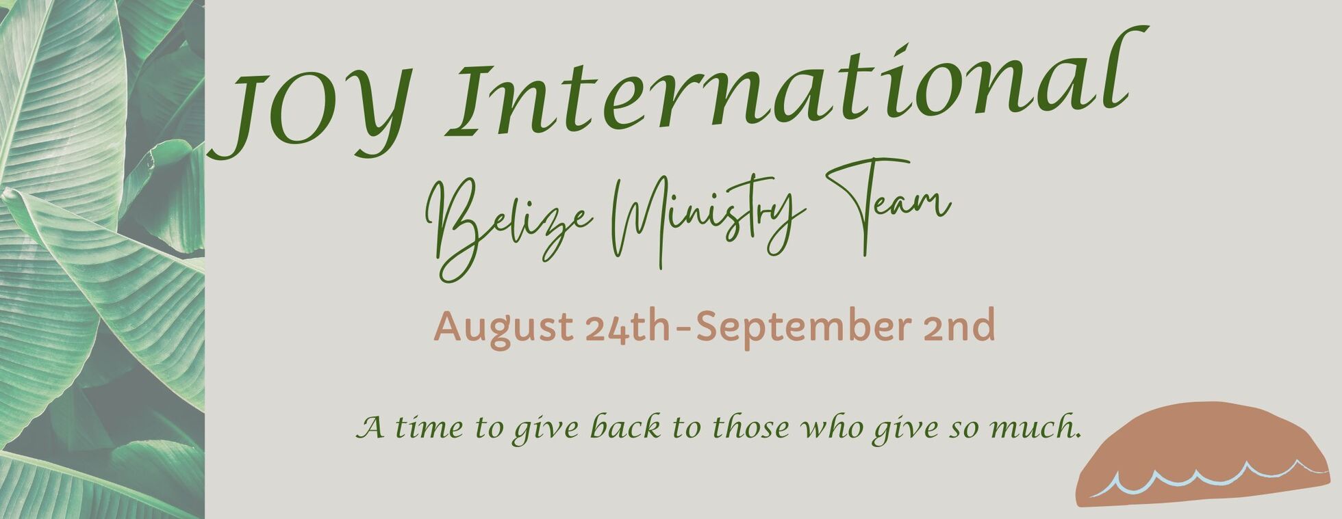 2025 Belize Missions Trip and Providers Retreat